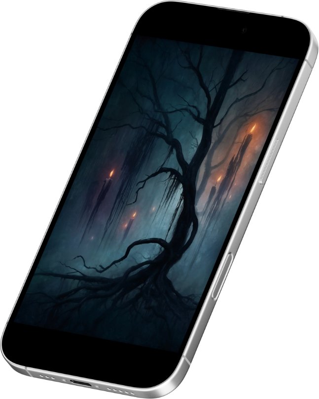 Forgotten Wicks Phone Wallpaper product image (1)