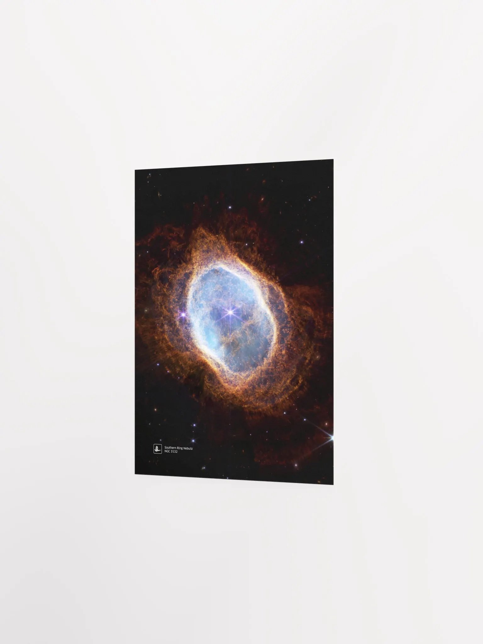 Southern Ring Nebula, NGC 3132 (James Webb/JWST) — space poster, science poster product image (9)