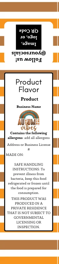 Autumn Joy Label Template Bundle product image (2)