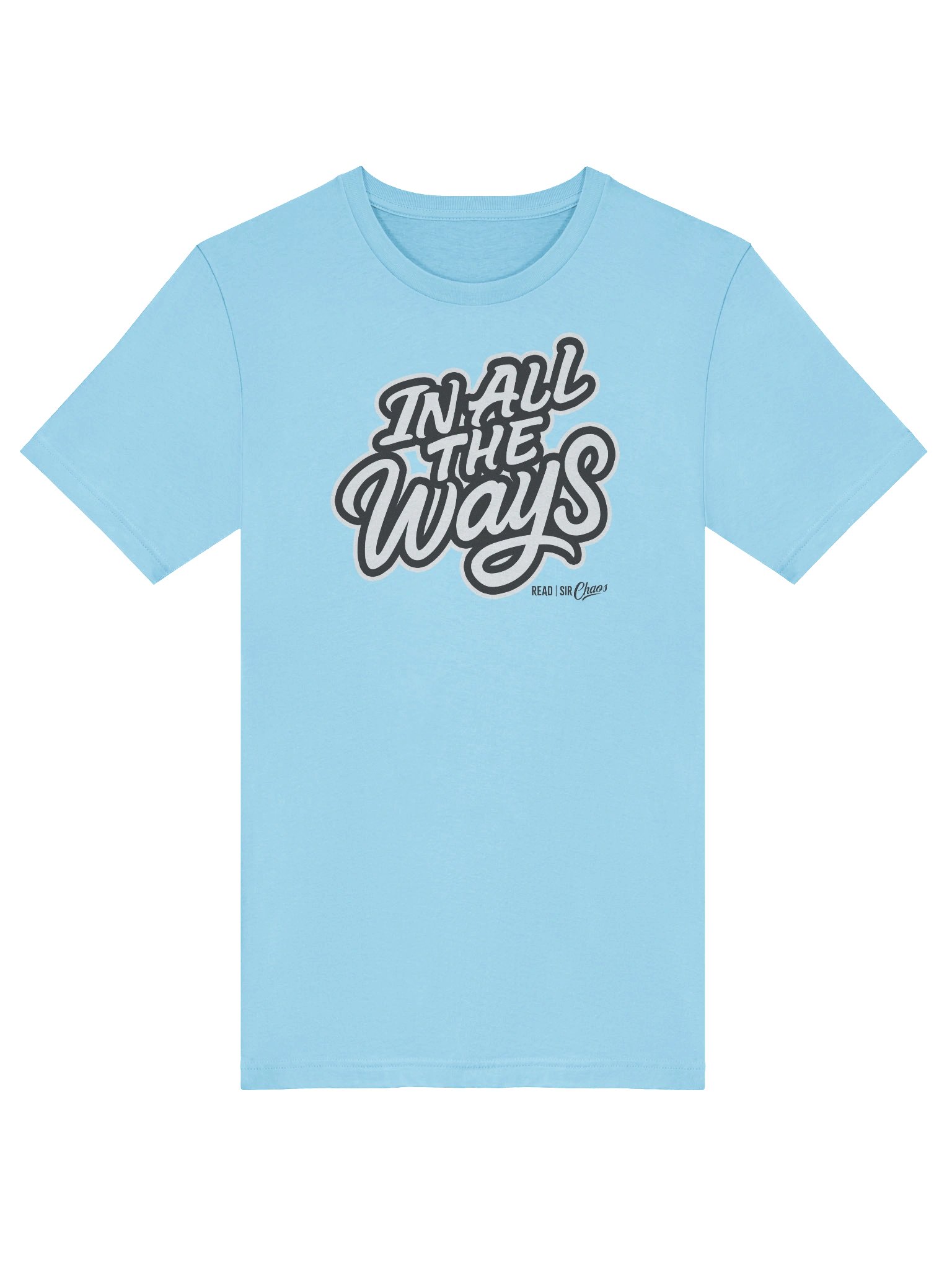 In All the Ways Tshirt (B&W) product image (5)