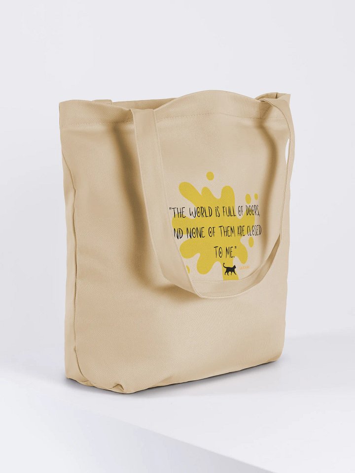 Vaikauri Cat Quote Eco Tote product image (1)