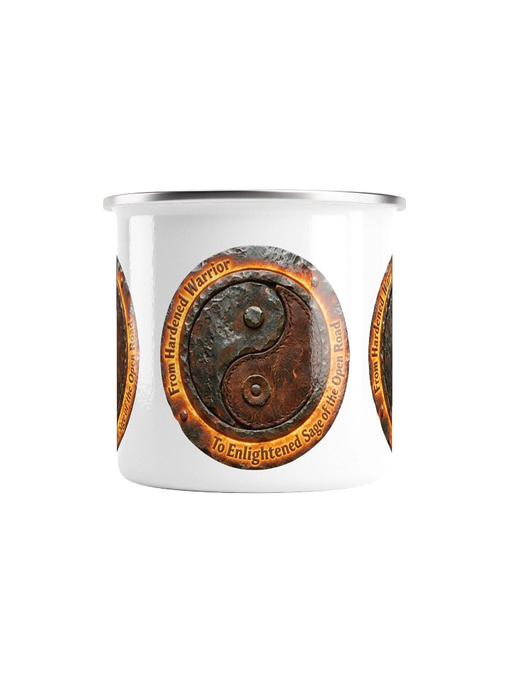 Sage of the Open Road Enamel Mug — MötoGraffitti product image (2)