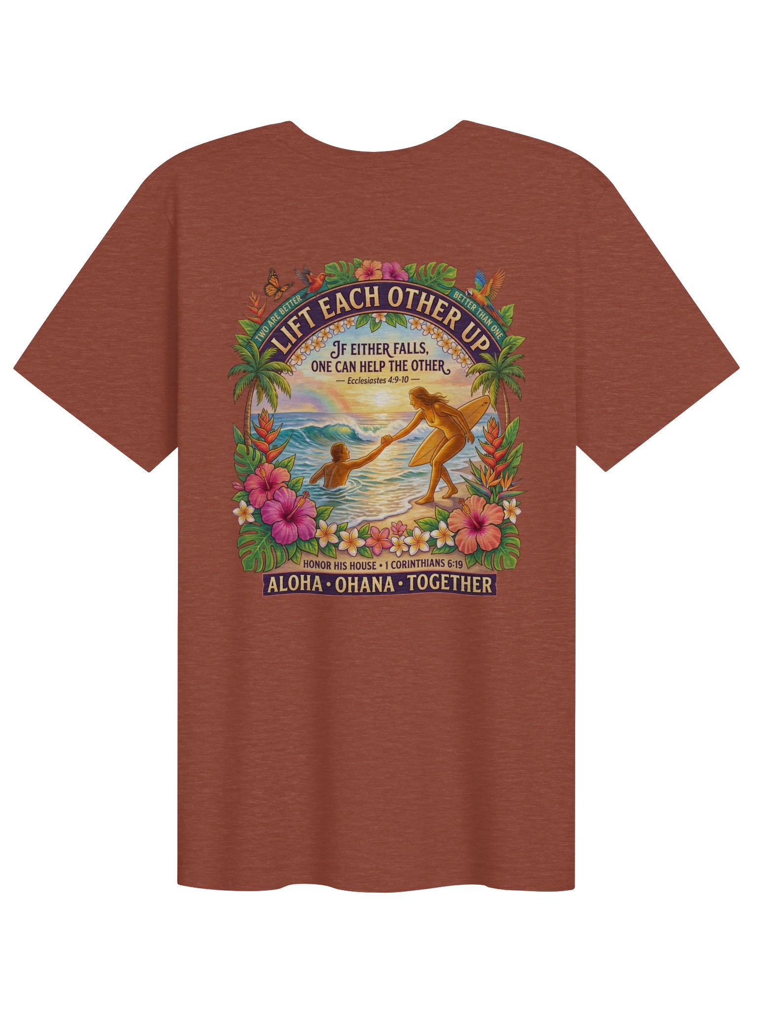His House Unisex "Hawaiian Lift Up" T-Shirt product image (1)