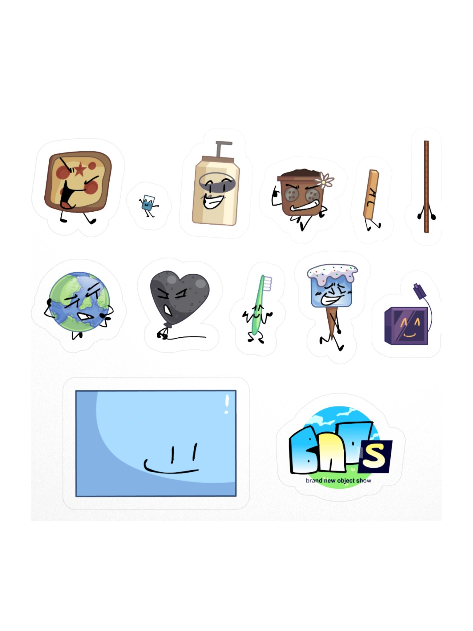 BNOS Cast Stickers product image (1)