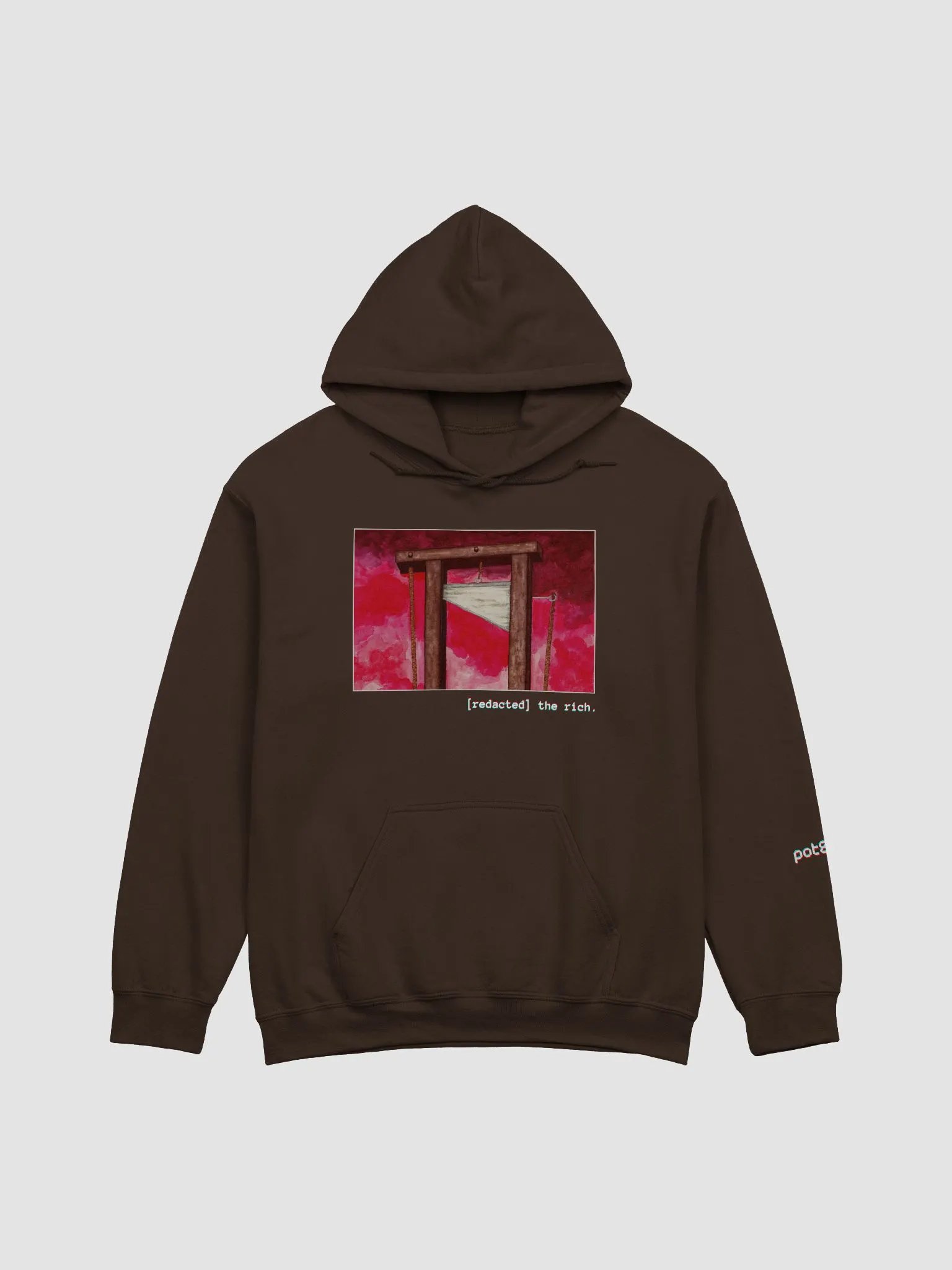 [REDACTED] THE RICH premium hoodie product image (1)