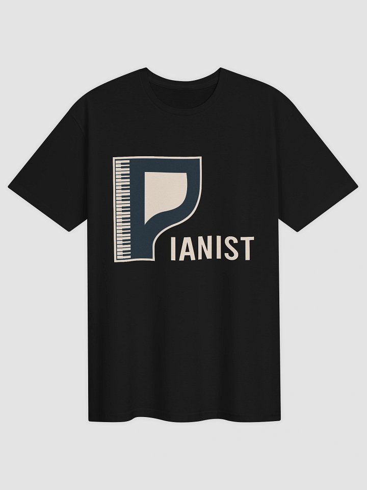 Piano Key Pianist Graphic Tee product image (1)