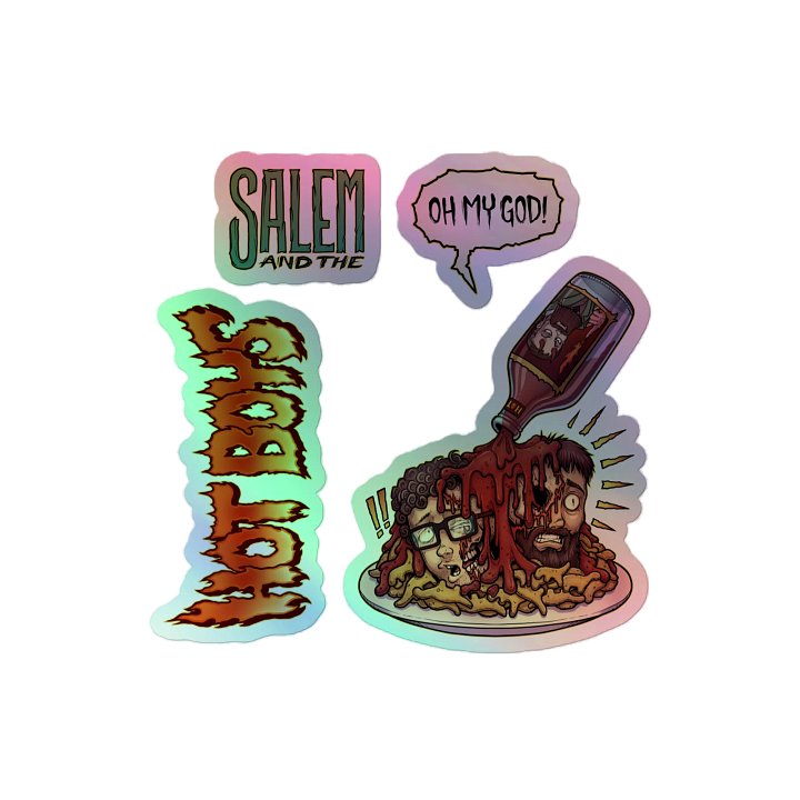 Salem and the Hot Boys Sticker Sheet product image (1)