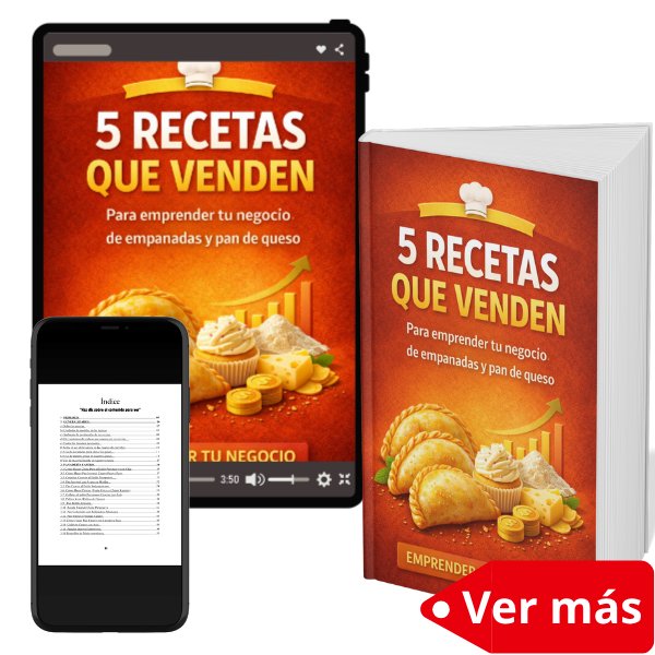 Libro 5 recetas para emprender desde casa product image (1)