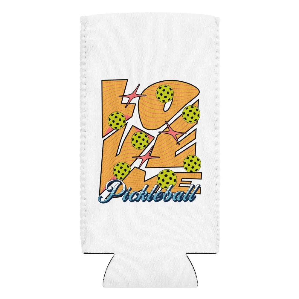 Love Me Pickleball Can Cooler product image (2)