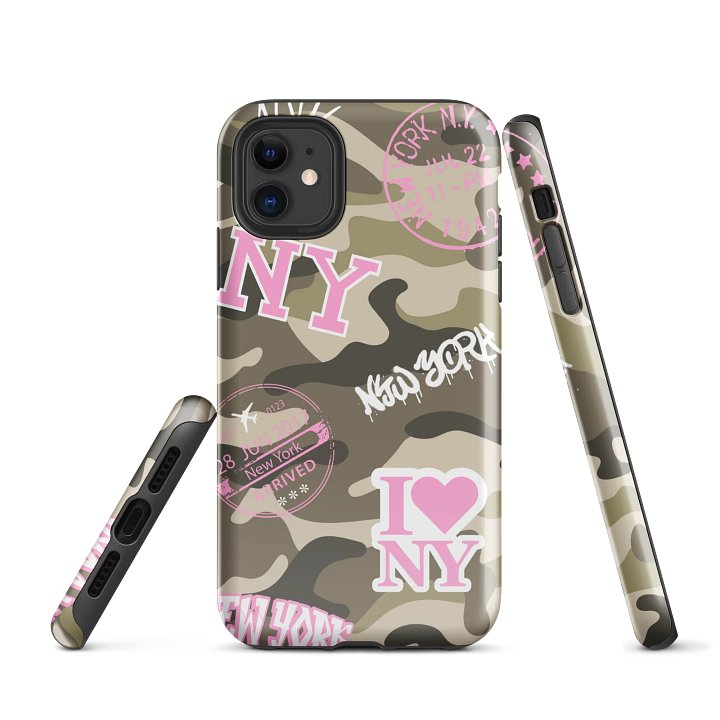 camo girl i phone case product image (1)