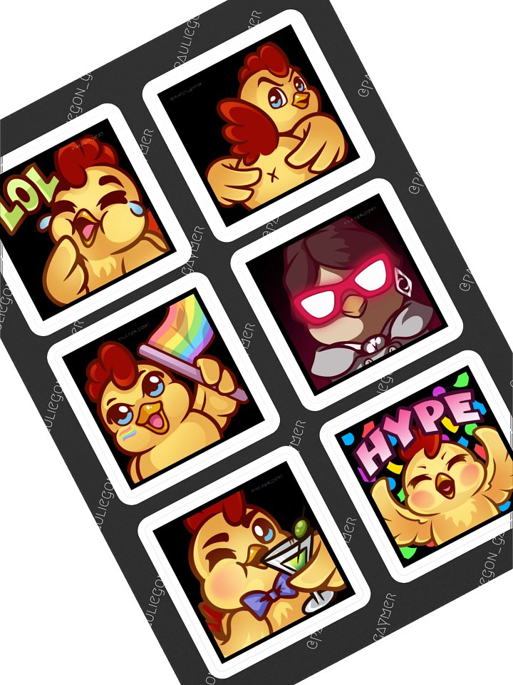 Emote Sticker Pack product image (1)