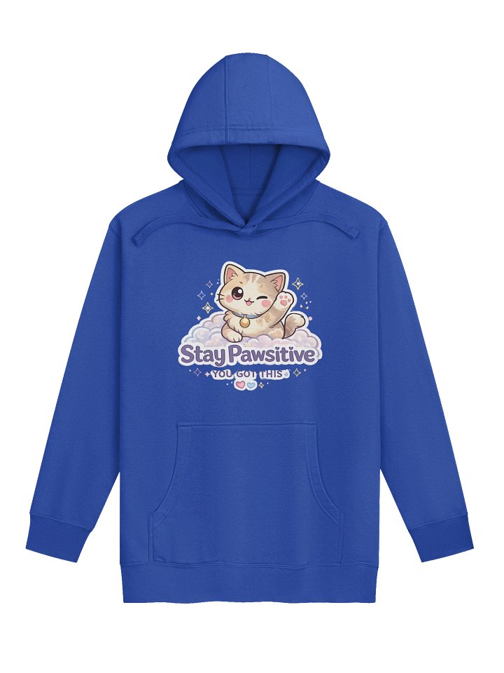 Stay Pawsitive Hoodie 🐾☁️✨ “You Got This” product image (5)