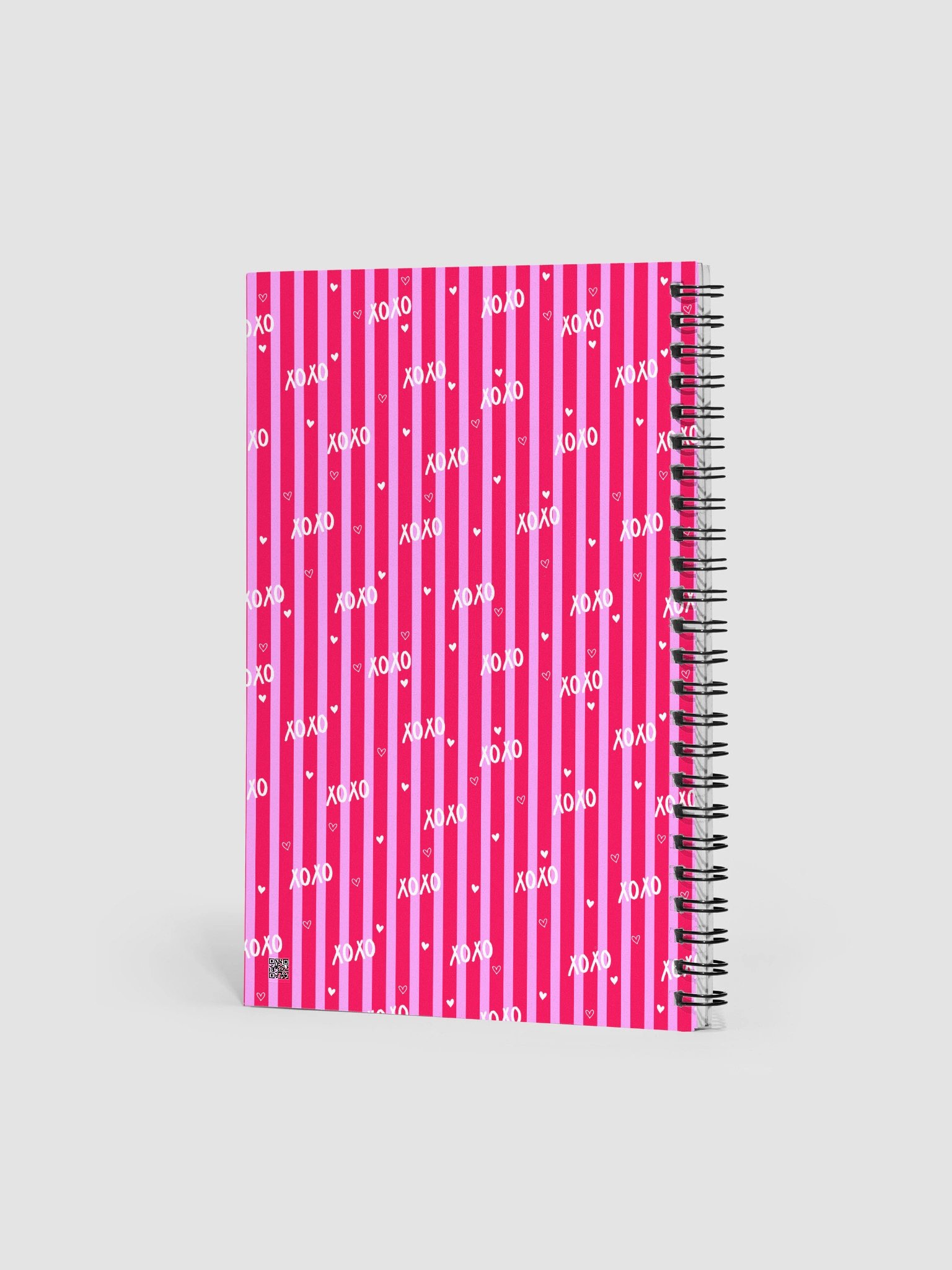 XOXO Blush Spiral Dotted Journal/Notebook. product image (2)