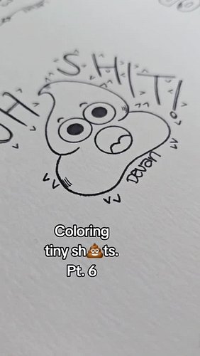 Day 134 of sharing my art. 💩

#devantheartist #handdrawn #artist #cartoon #cute