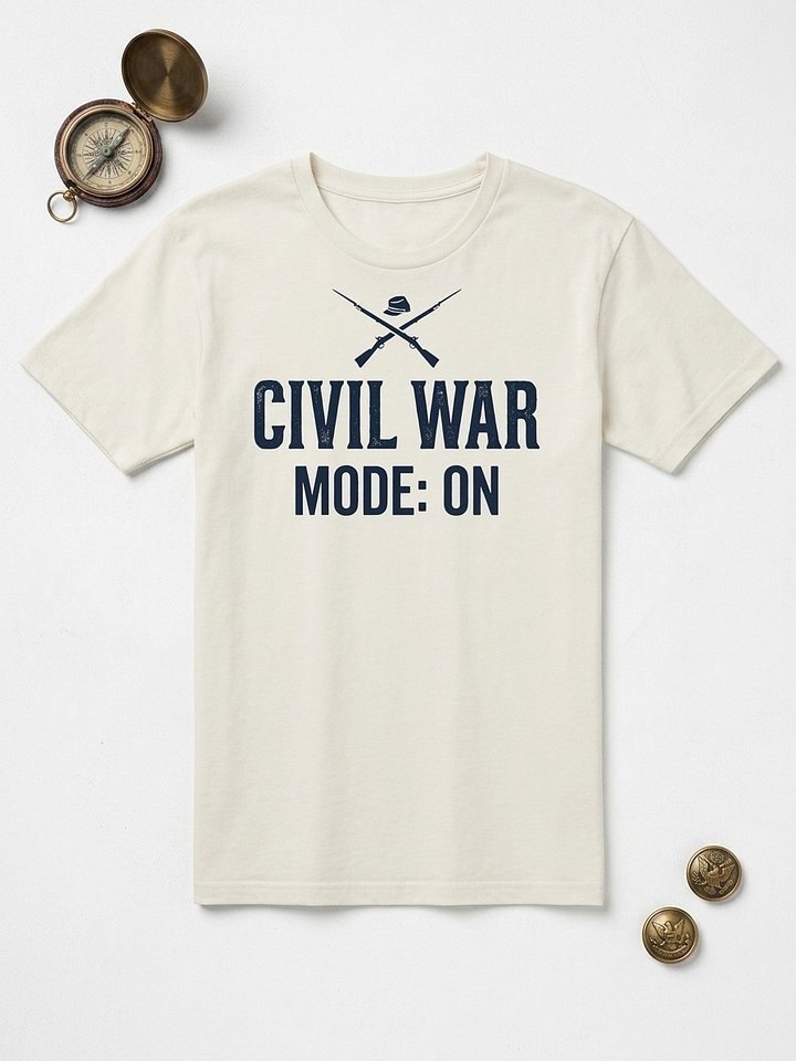 Civil War Mode On T-Shirt – Funny Civil War T-Shirt product image (2)