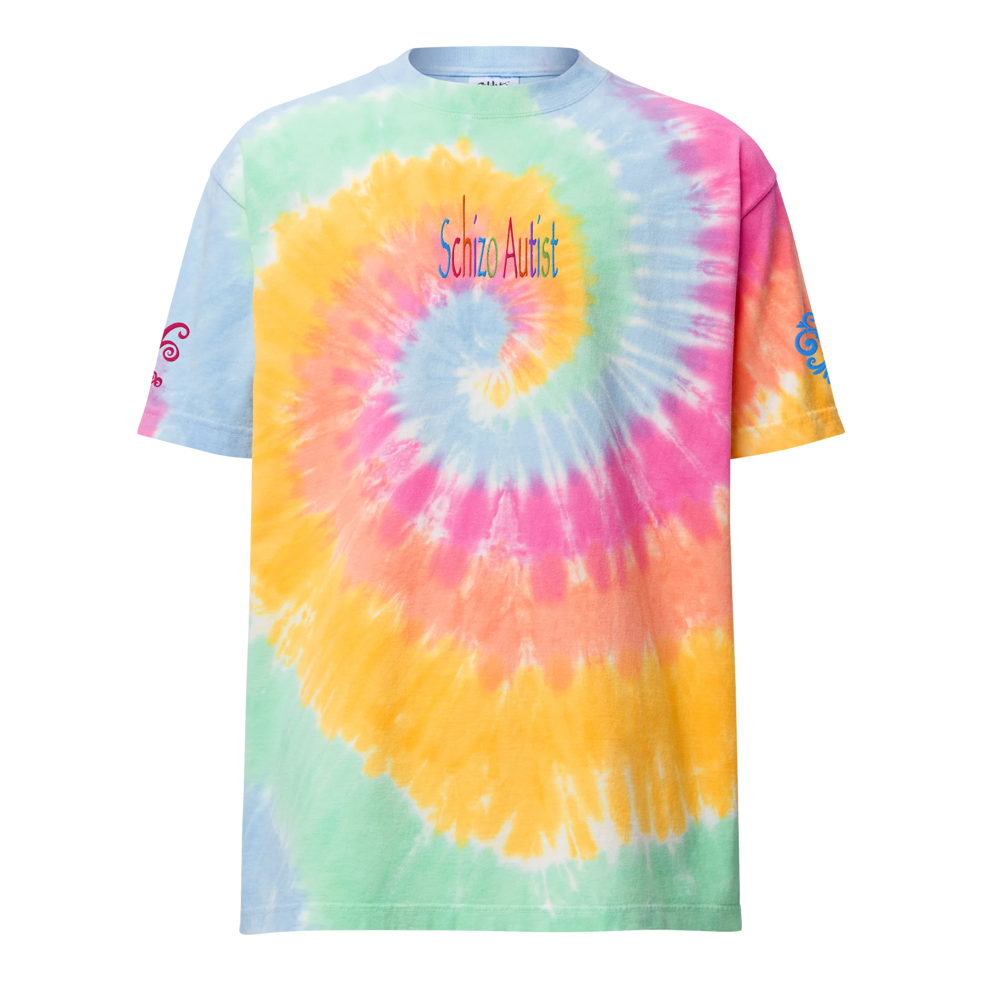 Schizo Autist tie dye product image (1)