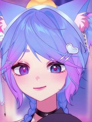 I'm doing my best ദ്ദി ˉ͈̀꒳ˉ͈́ )✧ - ⭐🌸 🩵 - #vtuber #vtuberclips #wholesome #silly #relateable 