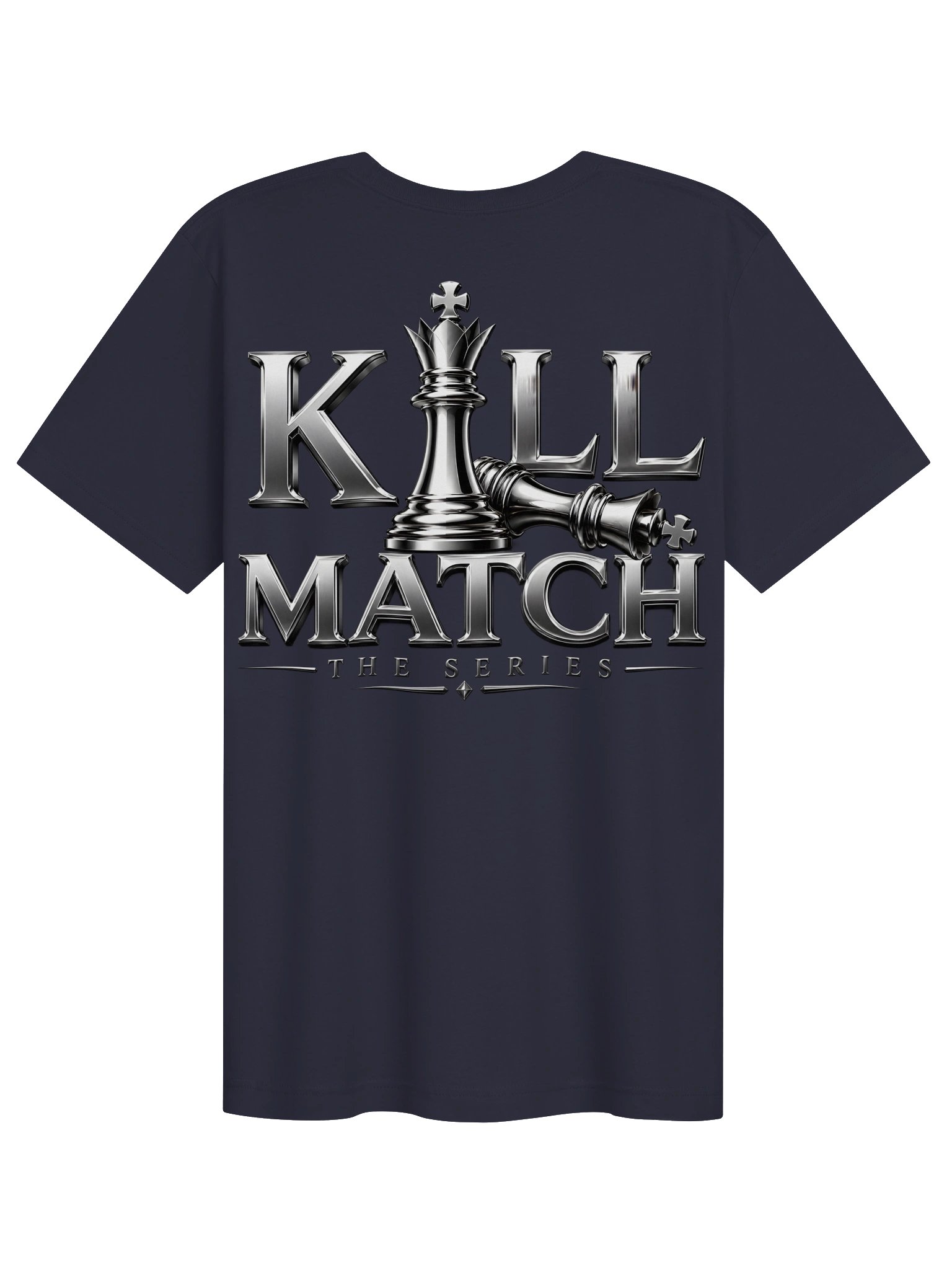 KM “KILL MATCH Checkmate” Tee — Silver Edition product image (142)