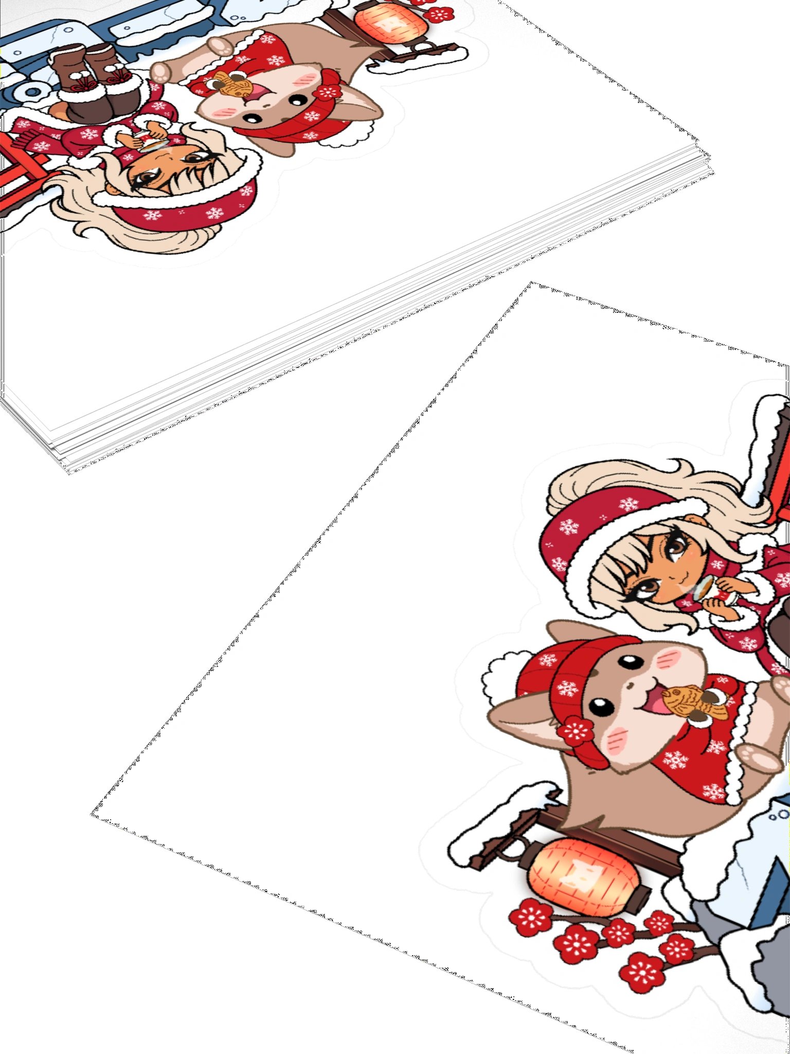 Soupy's & Momo's Fuyu Yasumi Sticker product image (4)