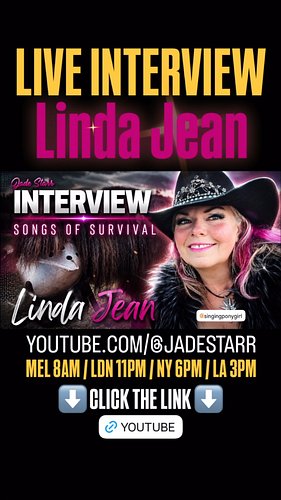 LIVE INTERVIEW with Linda Jean on Jade Starr Music