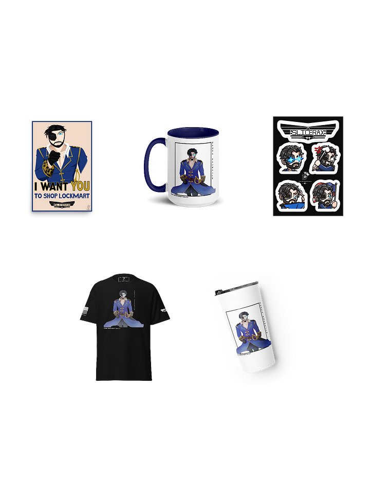 Captain Slicerax Merch Armory Bundle product image (2)