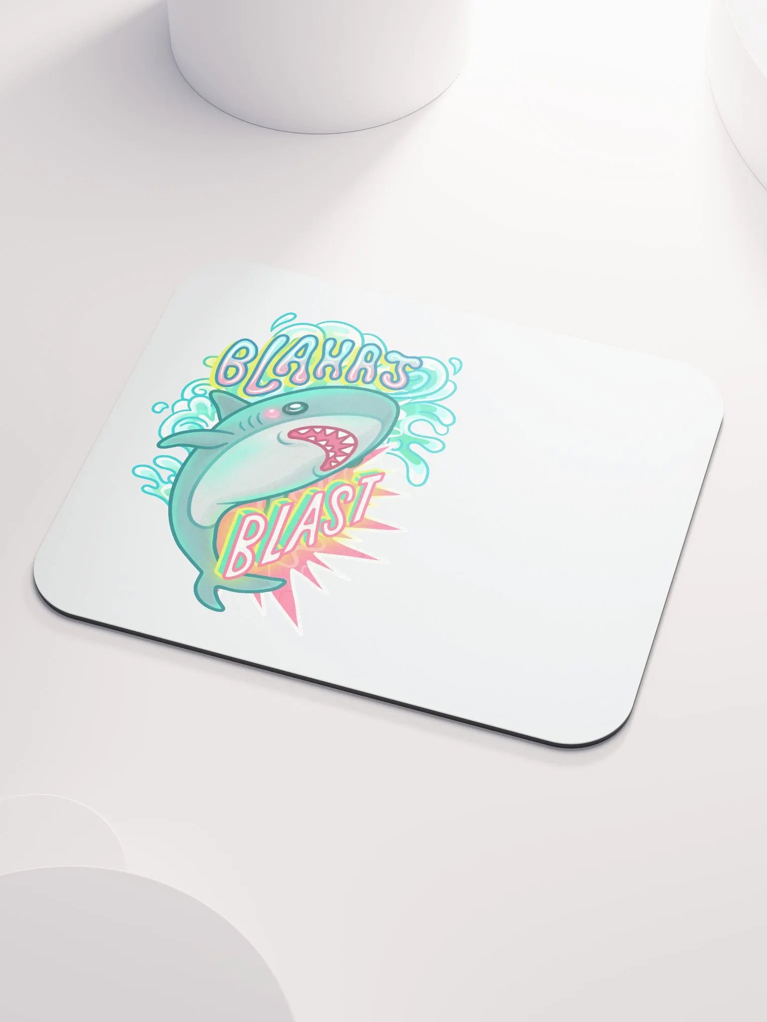 Blahaj Blast Mousepad product image (3)
