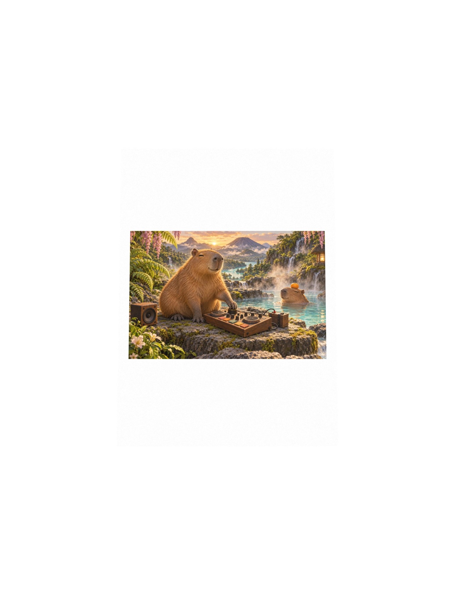 Chill Frequency Small Art Print product image (4)