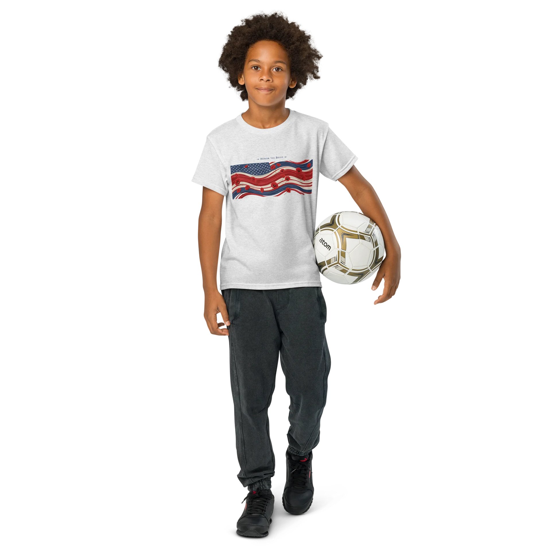 Patriotic Poppies Youth Sports Tee product image (55)