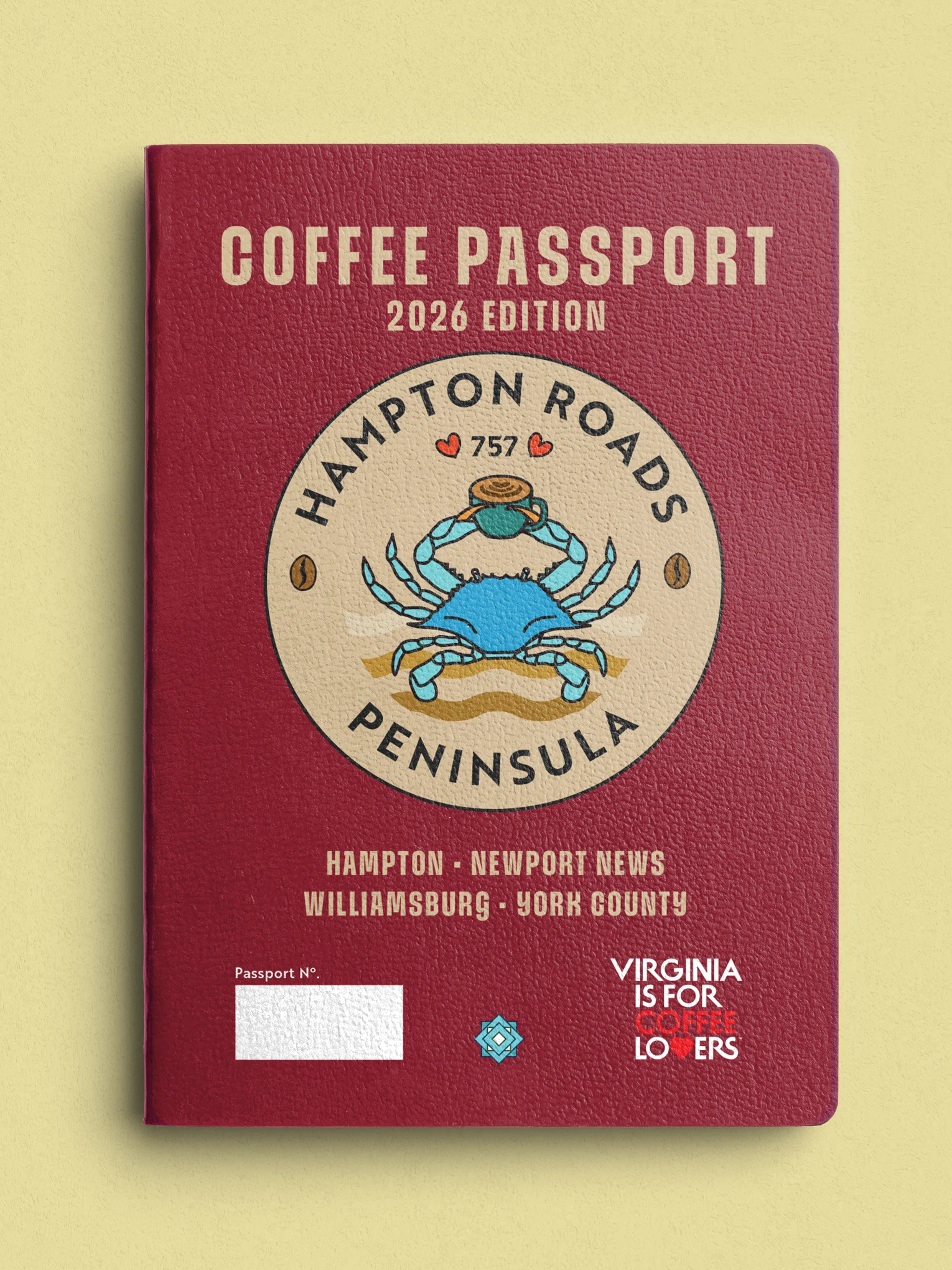 2026/27 Hampton Roads Peninsula Coffee Passport product image (1)