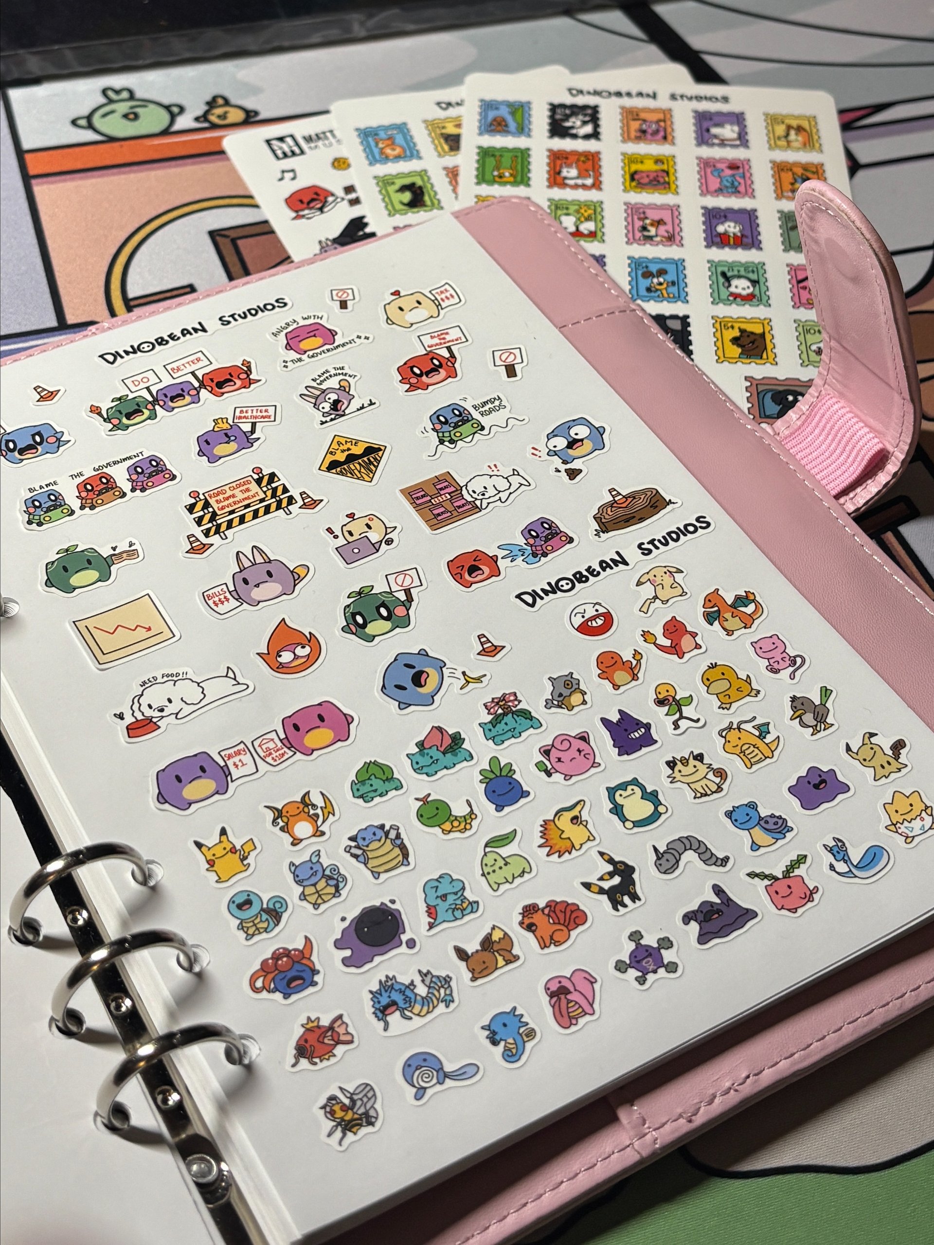 Pokemon Sticker Sheet product image (2)