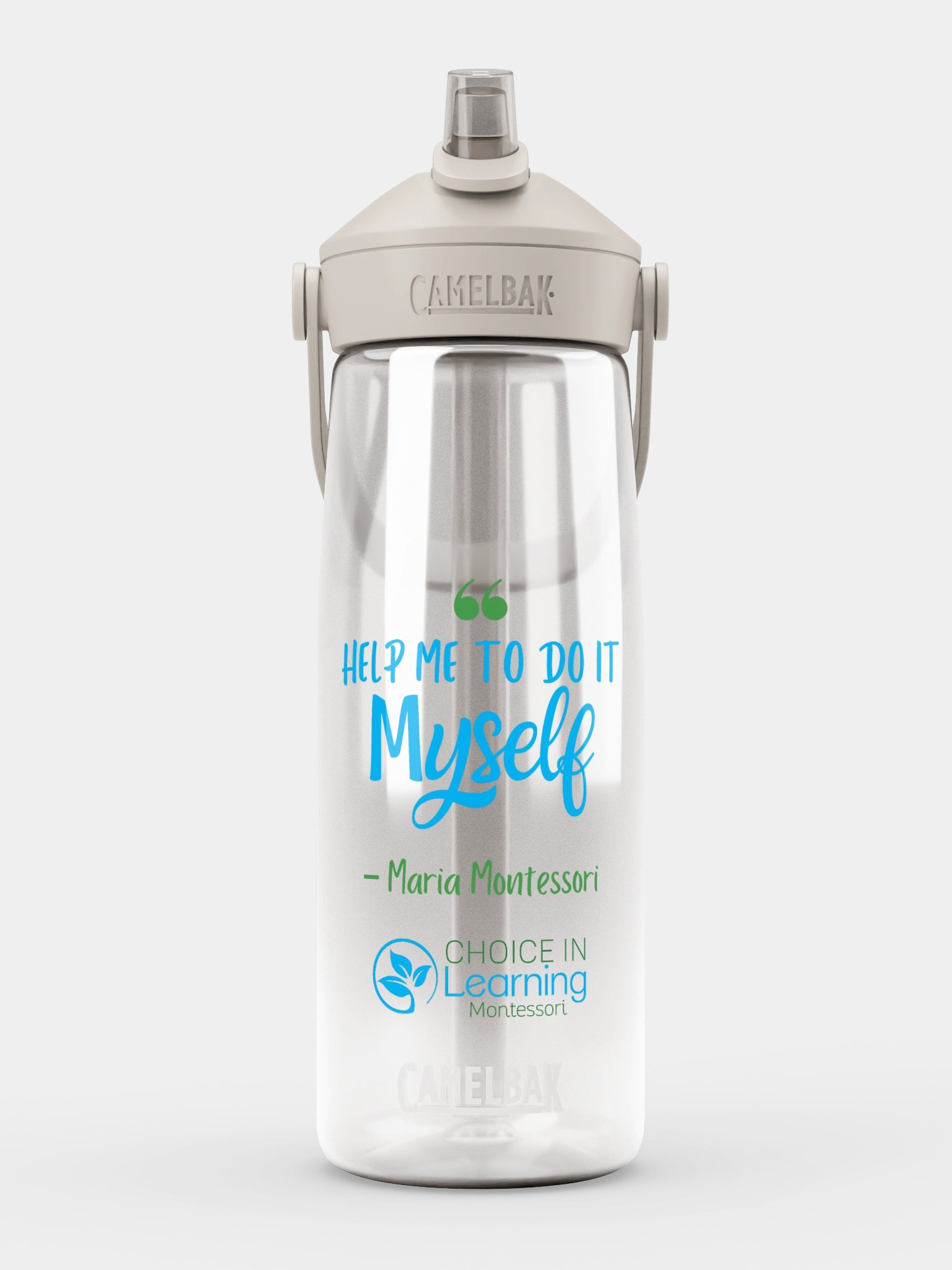 CamelBak Thrive® Flip Straw Water Bottle - "Help Me To Do It Myself" Color Variant product image (9)