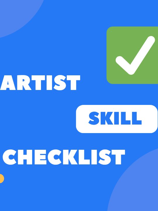 FREE Artist Skill Checklist product image (1)
