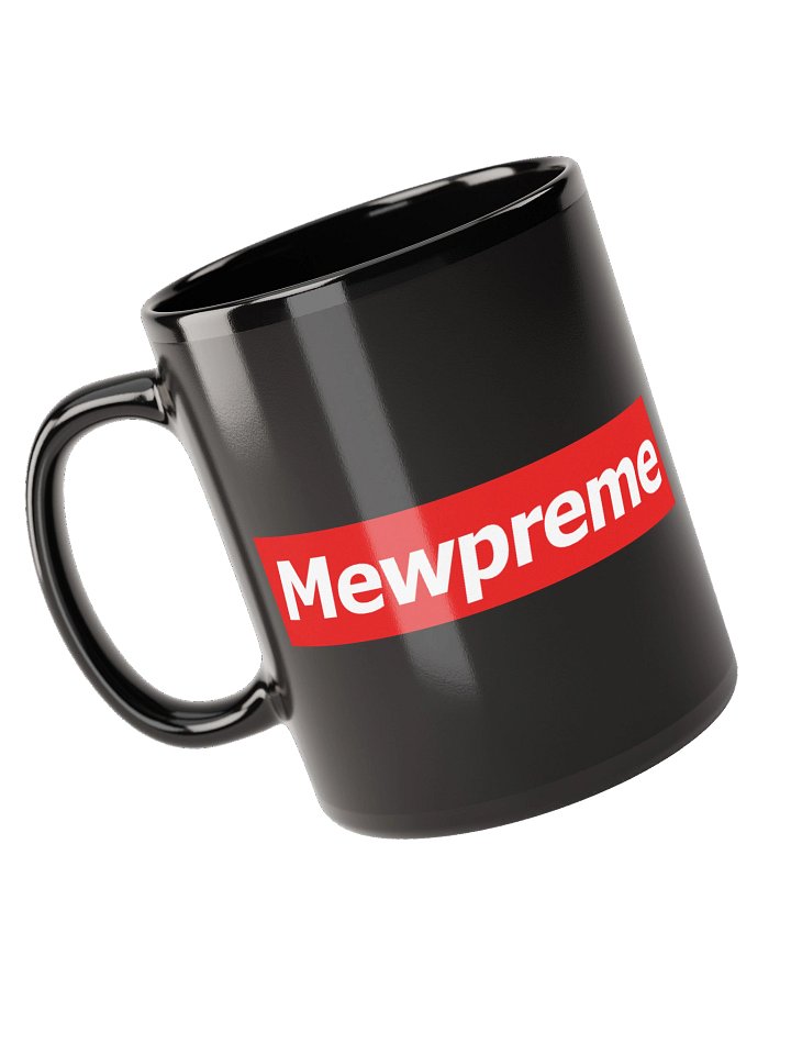 Classic Mewpreme Mug - Black product image (1)
