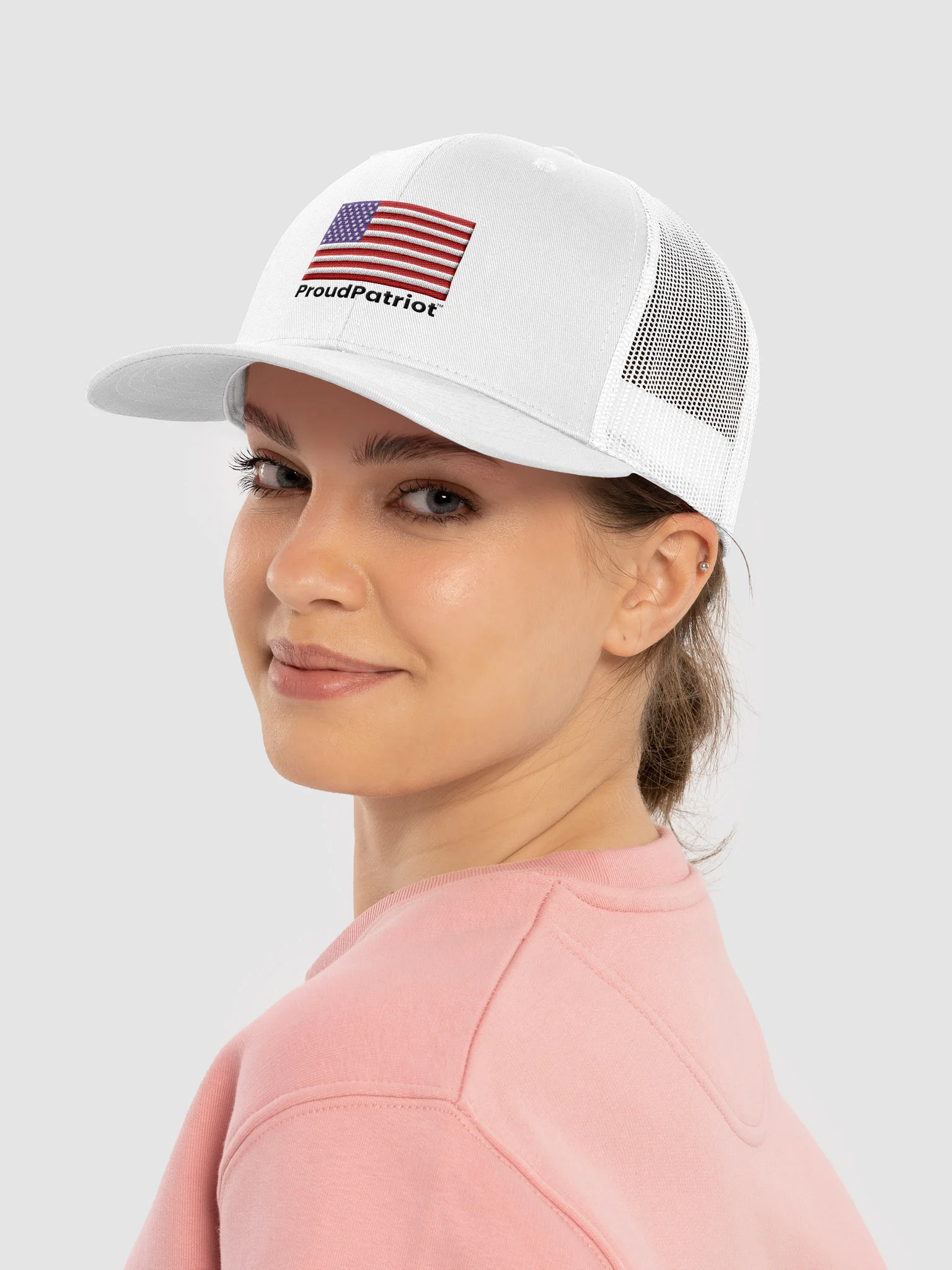 Unisex USA Retro Trucker Hat product image (9)