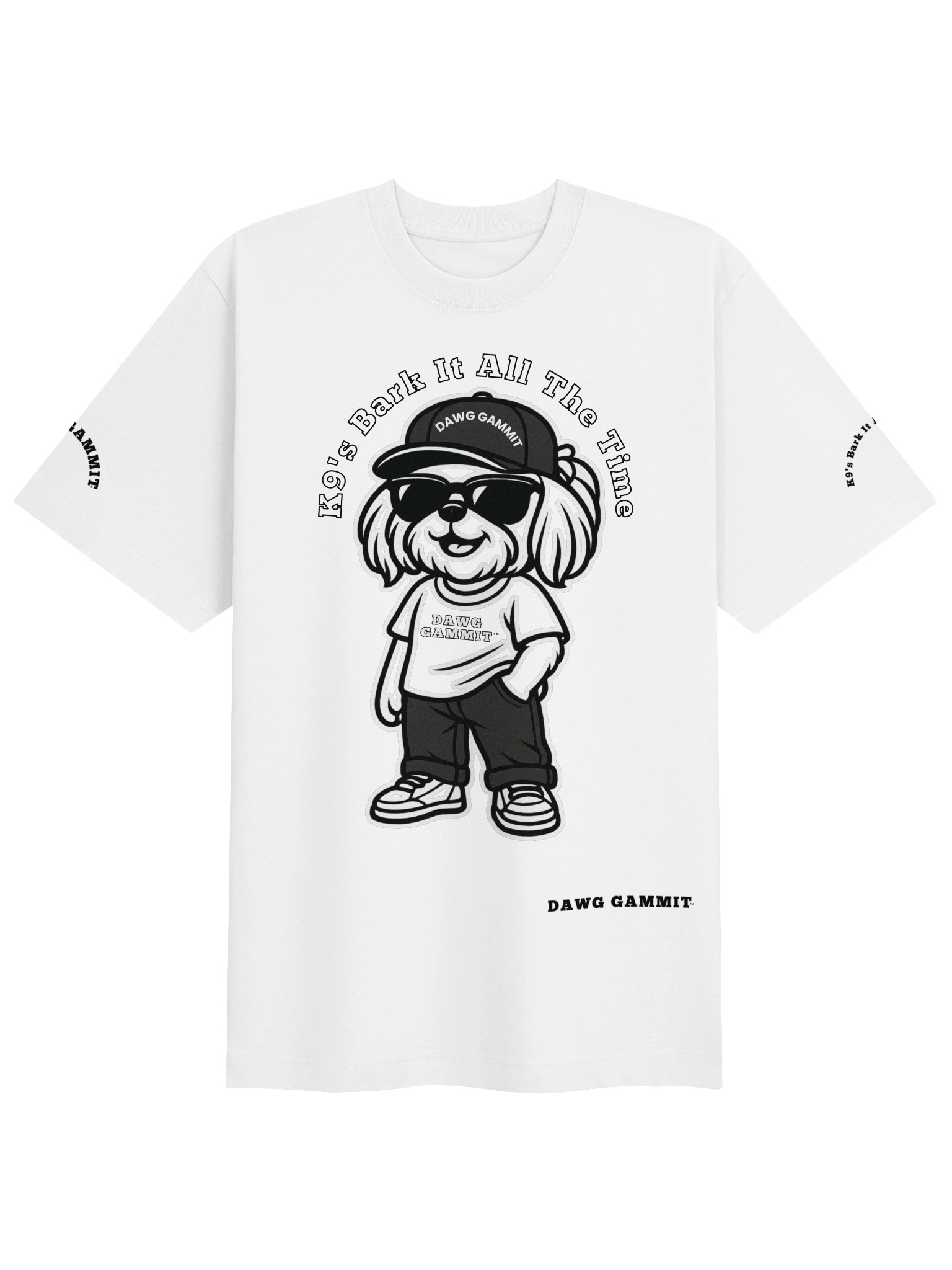 DAWG GAMMIT Yorkshire Terrier Heavy T-shirt product image (1)