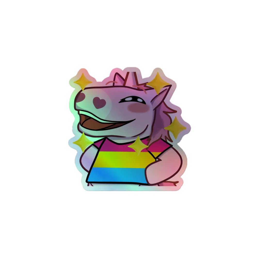 PAN Pride Holographic Sticker product image (1)