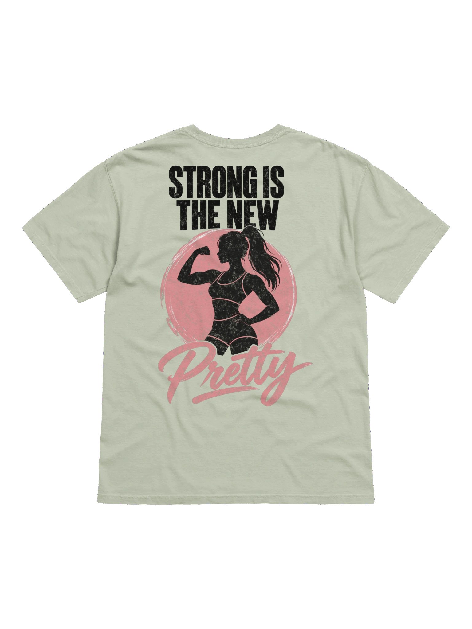 Strong Is the New Pretty Oversized Gym Tee | Pump Cover product image (1)