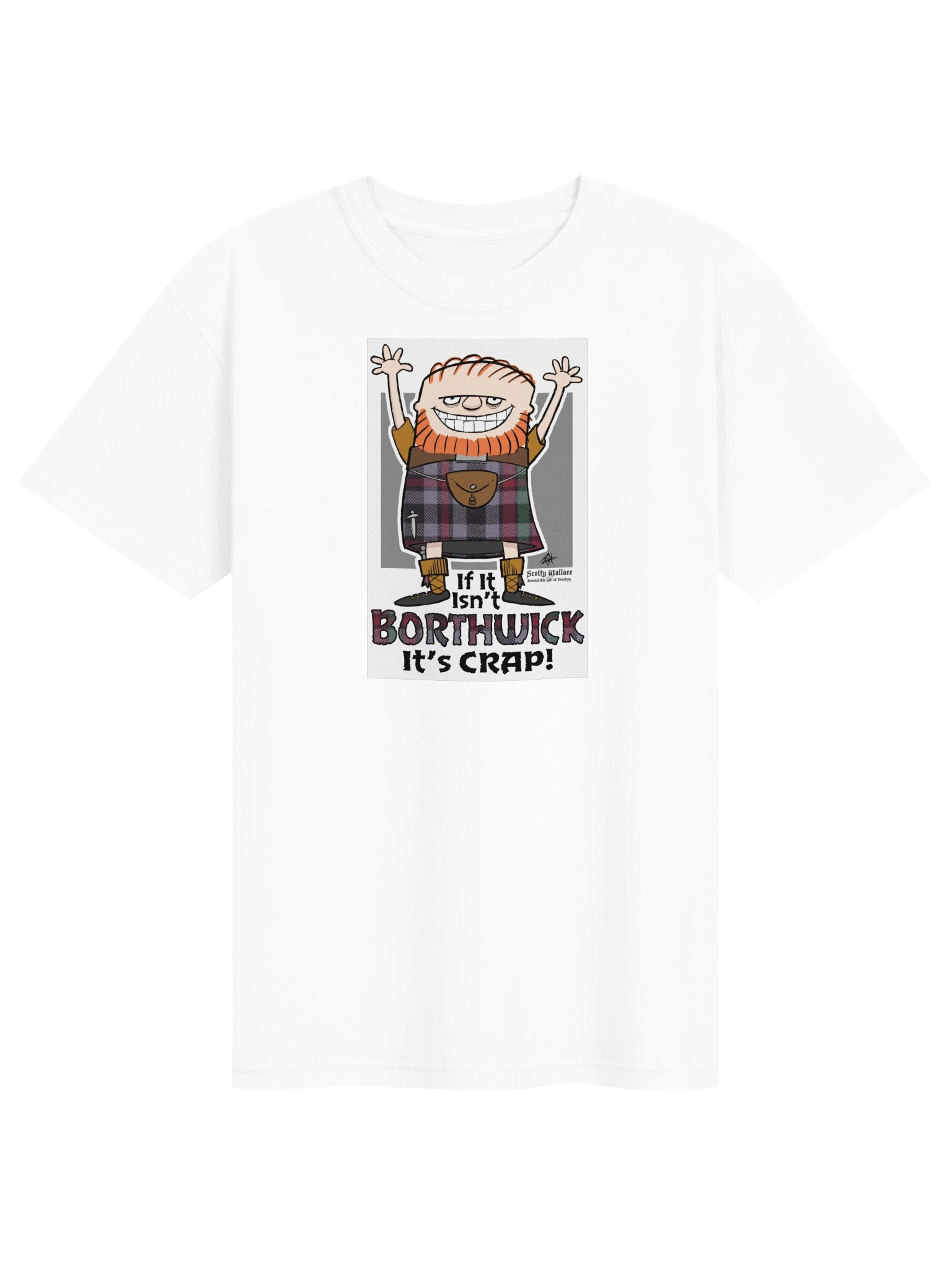 Borthwick Clan Tartan - Funny Scottish Humor Scotty Wallace product image (235)