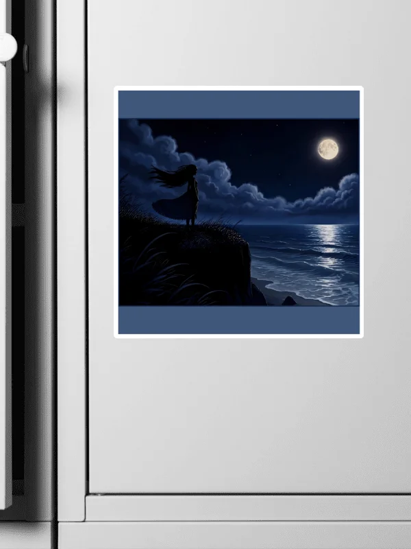 Seaside Thinker Kiss-Cut Vinyl Decal product image (5)
