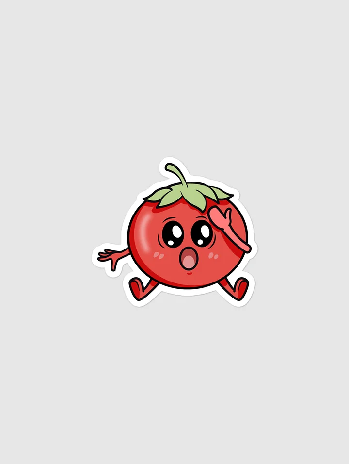 Surprised Tomat Sticker product image (1)