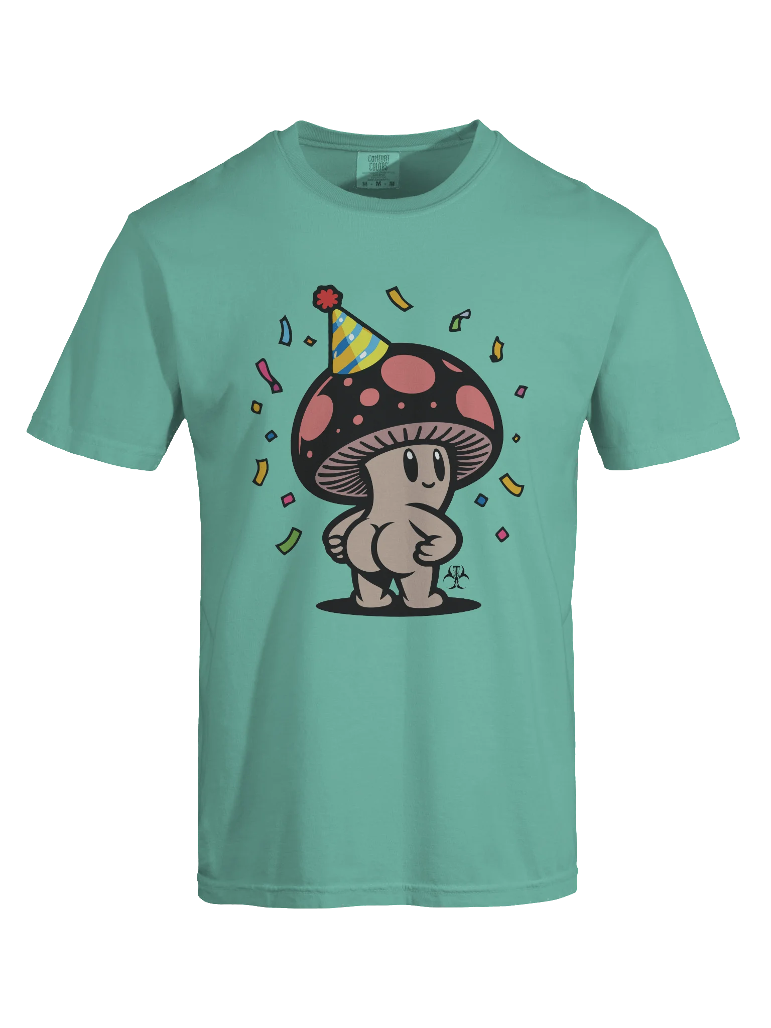 Full Color Birthday Mushbutt T-Shirt product image (7)