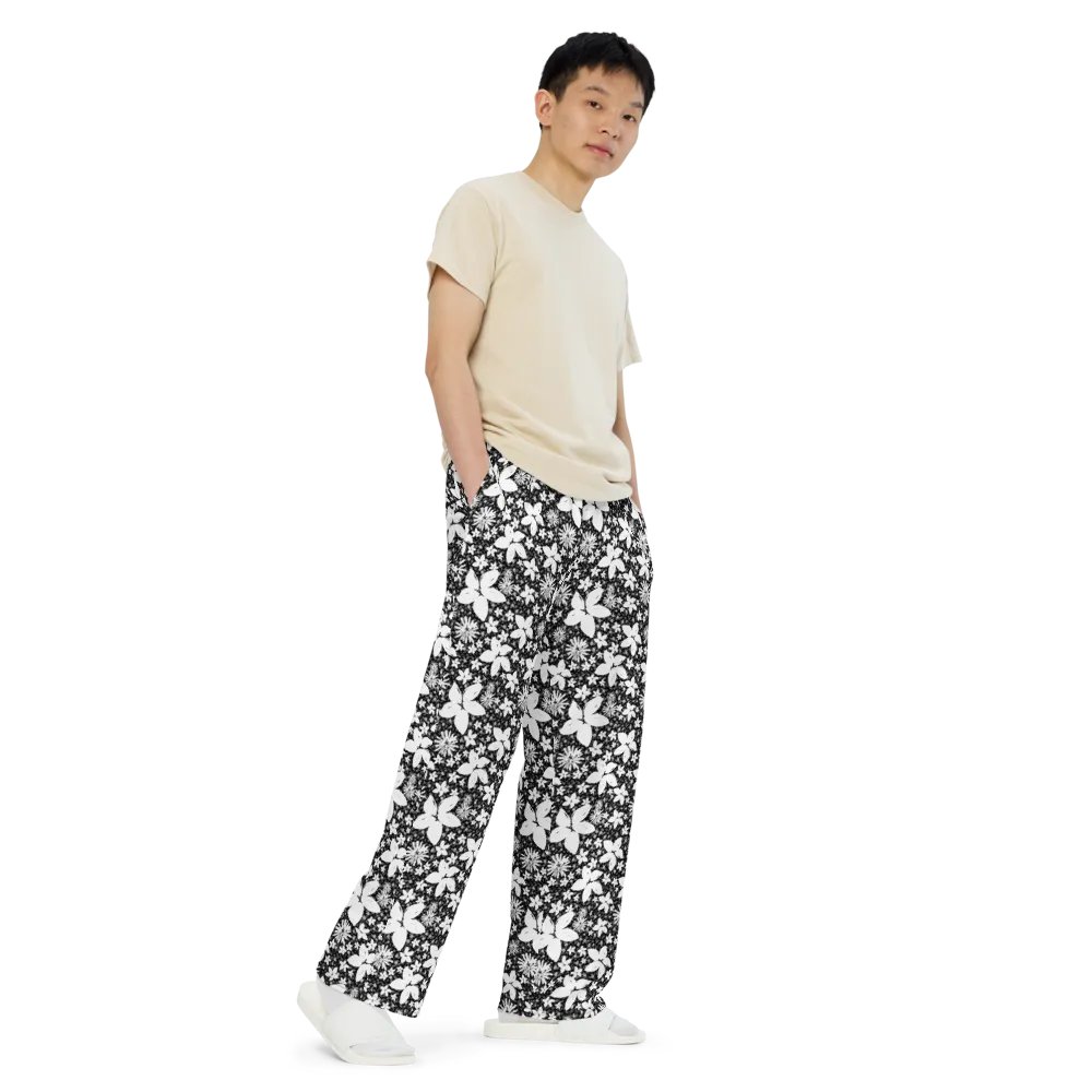 Flower Pants Loose Legs product image (8)