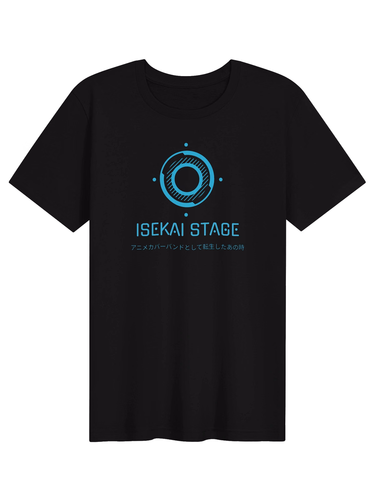 Isekai Stage logo print shirt