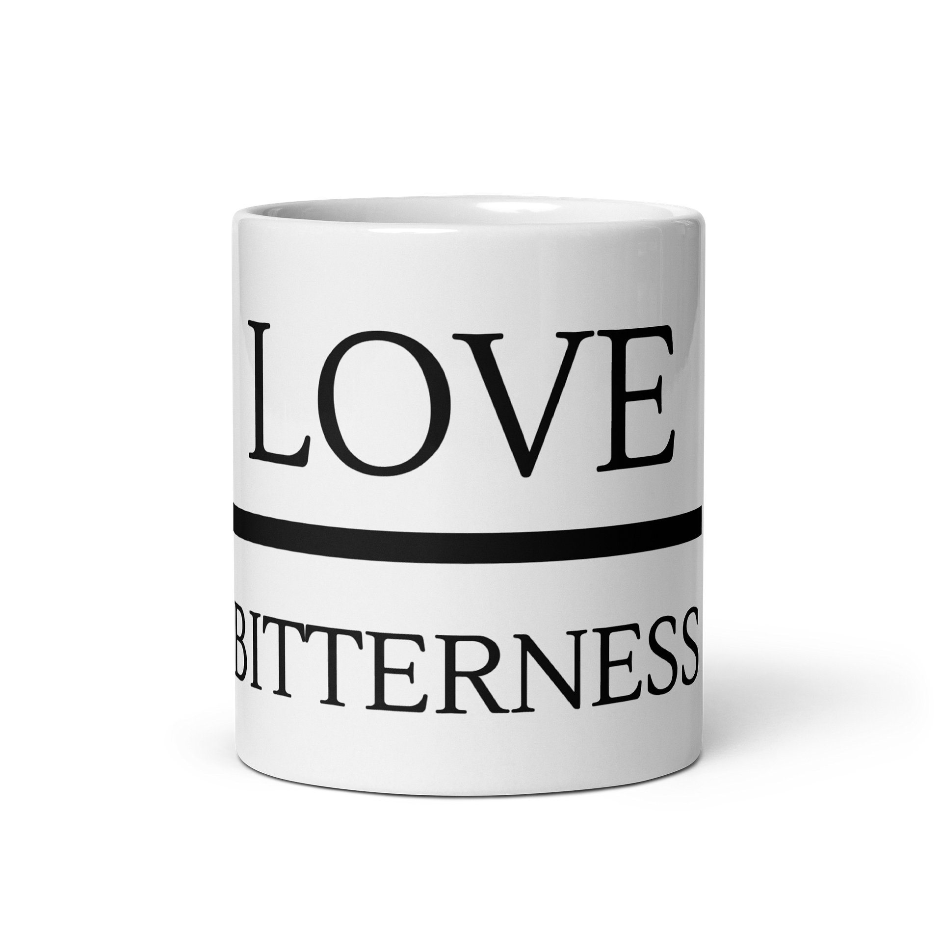 Love Over Bitterness – I CHOOSE Collection Mug product image (1)