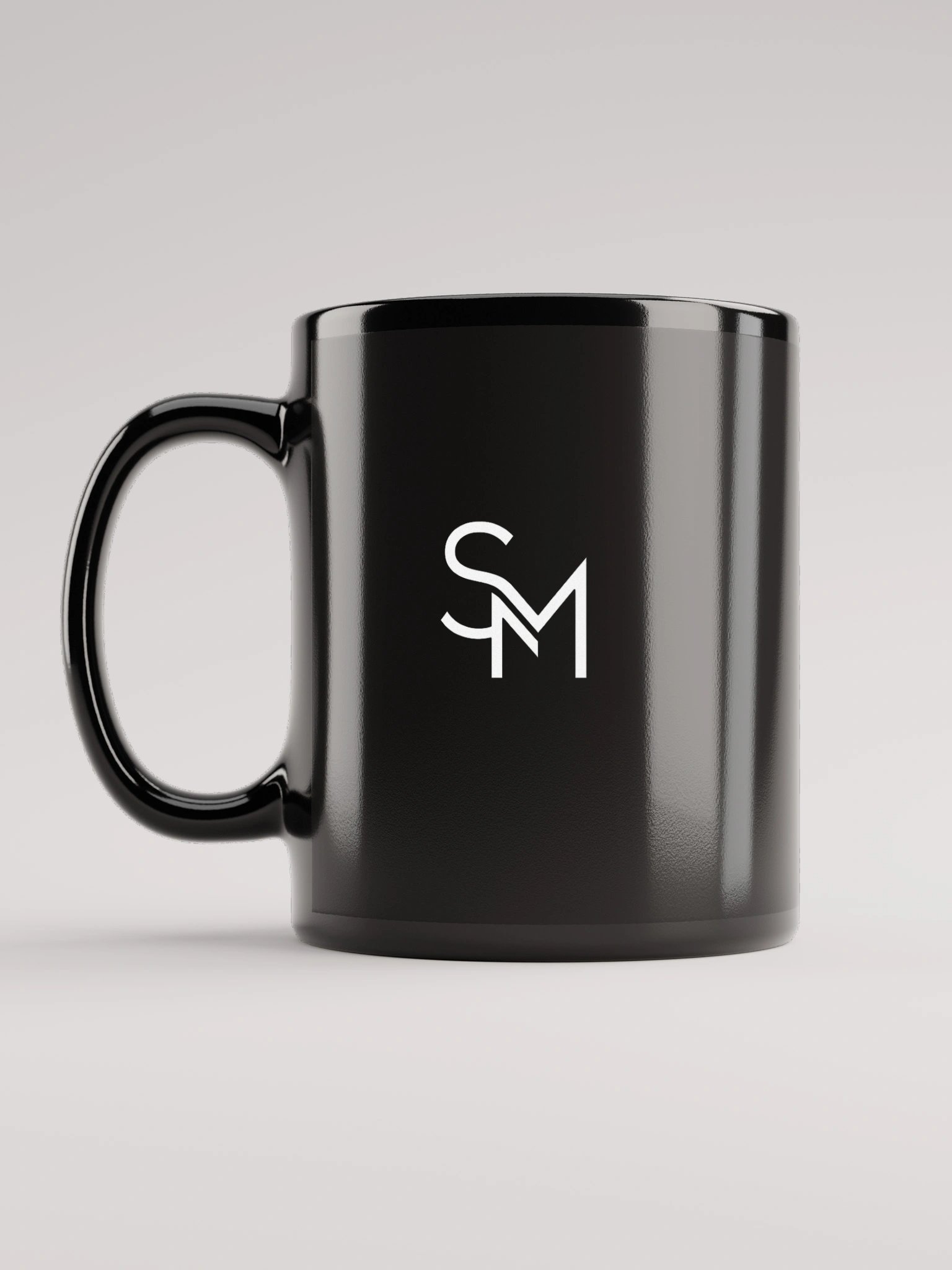 SM Monogram Black Mug product image (2)