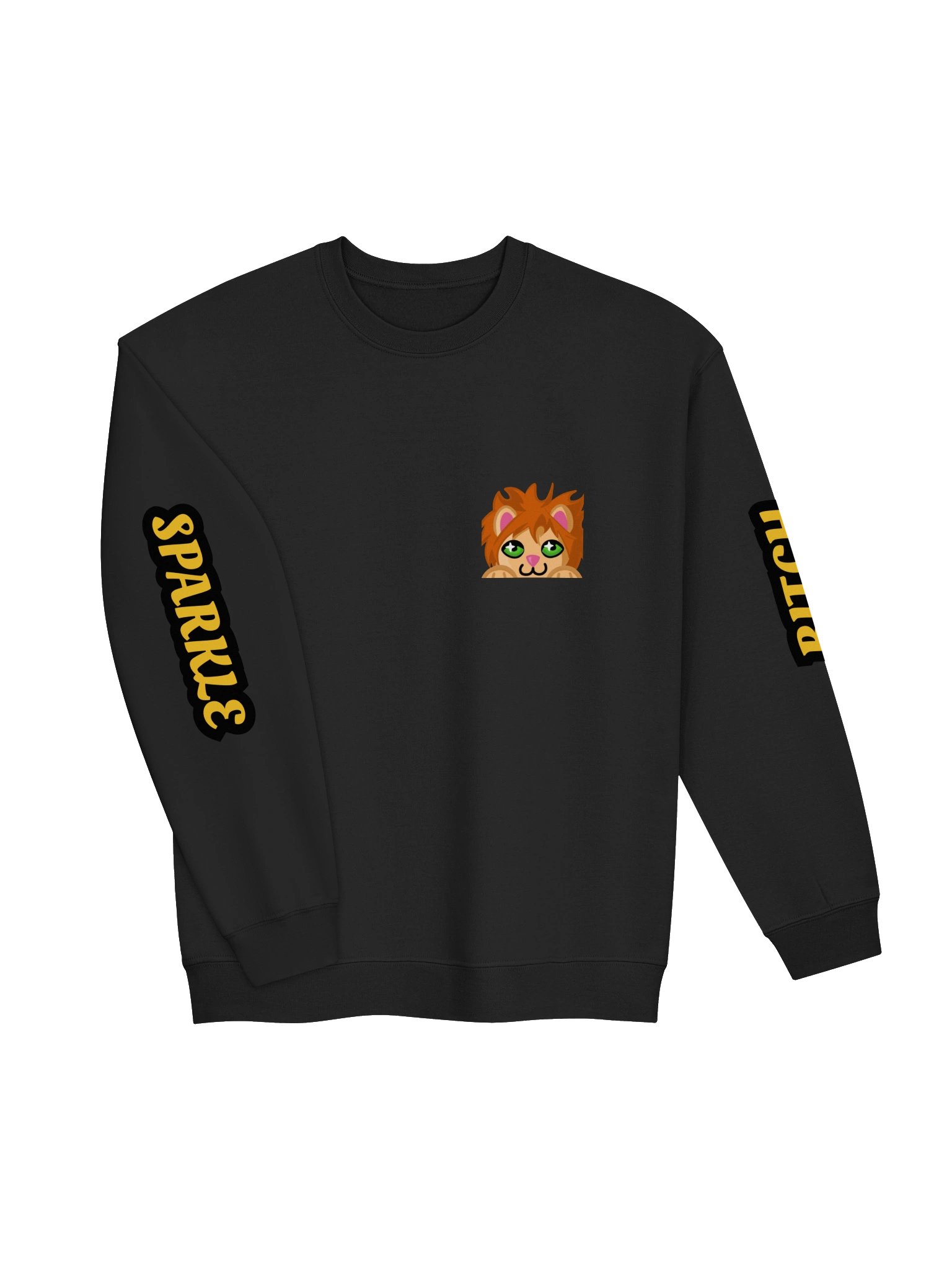 Sparkle Bitch Lion Crewneck Sweatshirt product image (2)