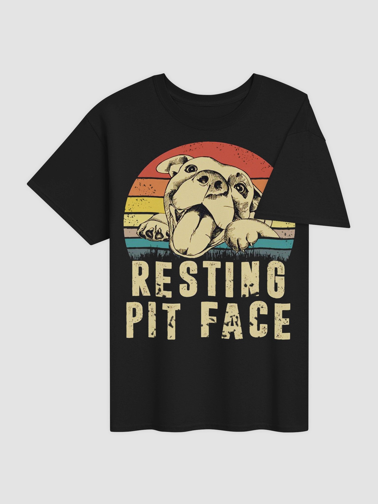 Resting Pit Face T-Shirt product image (4)