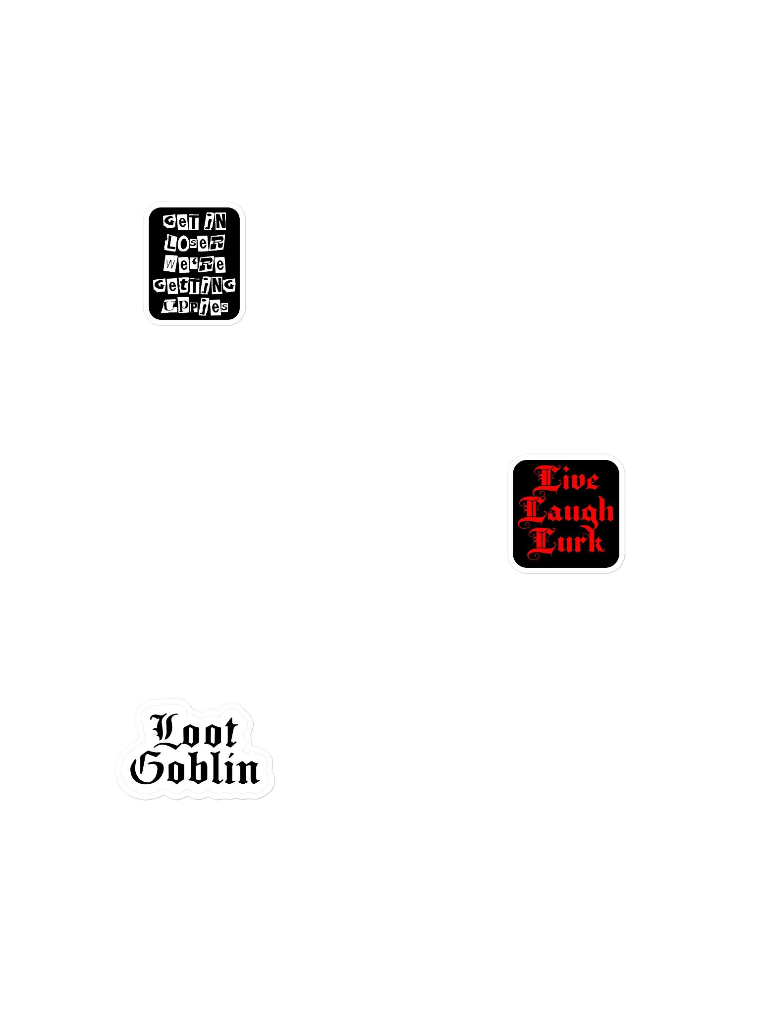 Die Cut Sticker Bundle product image (1)