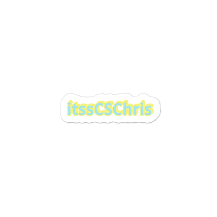 itssCSChris Sticker product image (1)