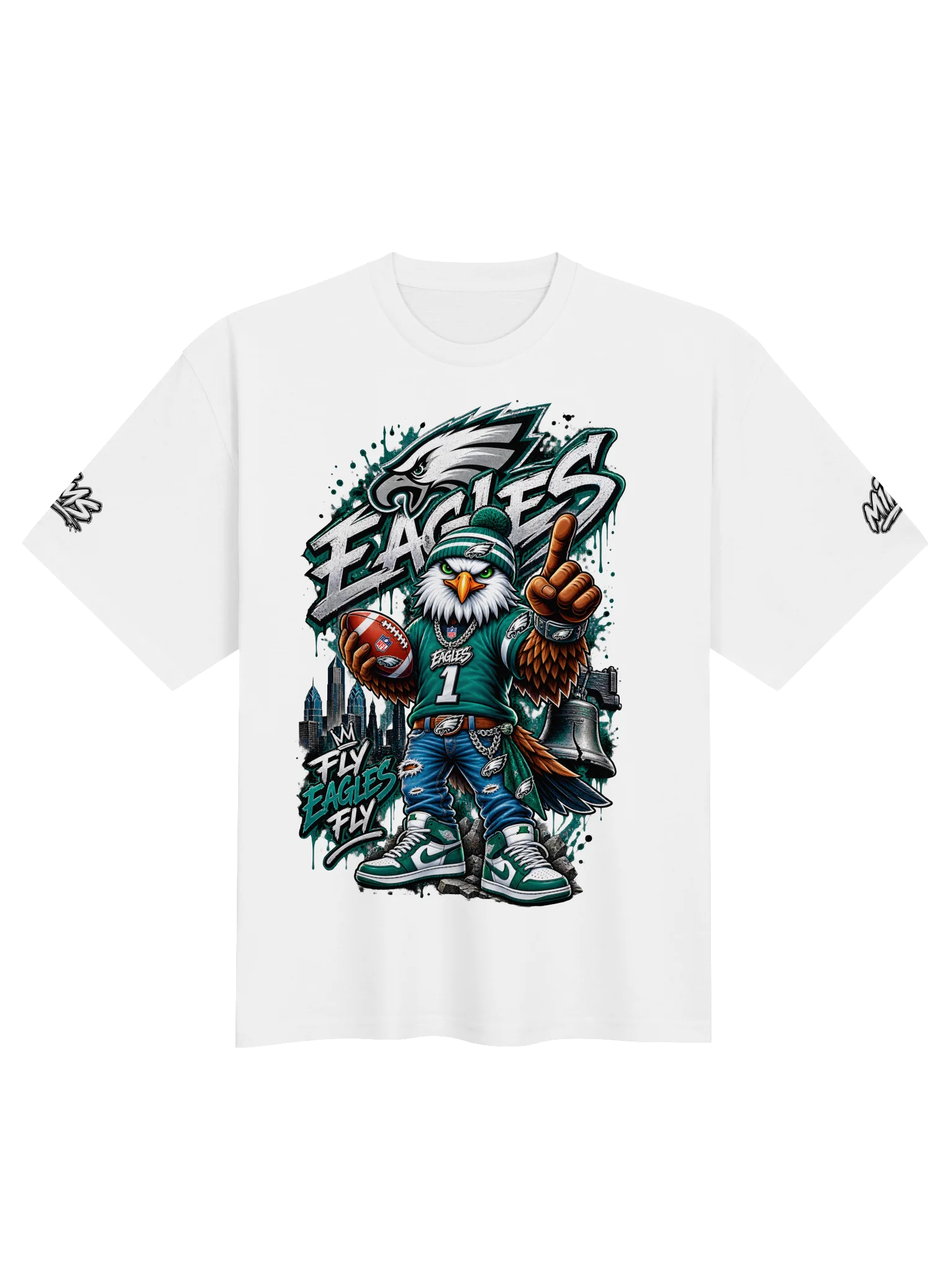 Fly Eagles Fly Graphic Tee product image (1)